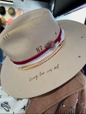 NEW Cowboy Hat 100% Wool - Taylor Swift / Travis Kelce Inspired